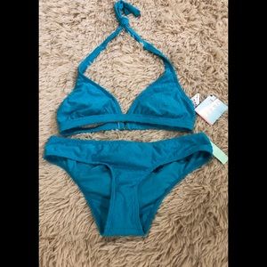 Brand new Roxy bikini size medium top and bottoms